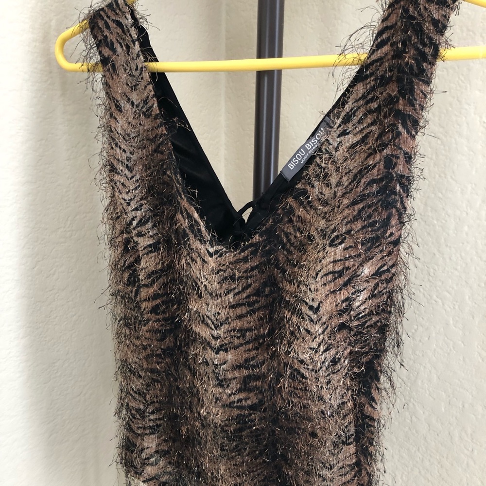 Bisous Bisous Animal Print Top
